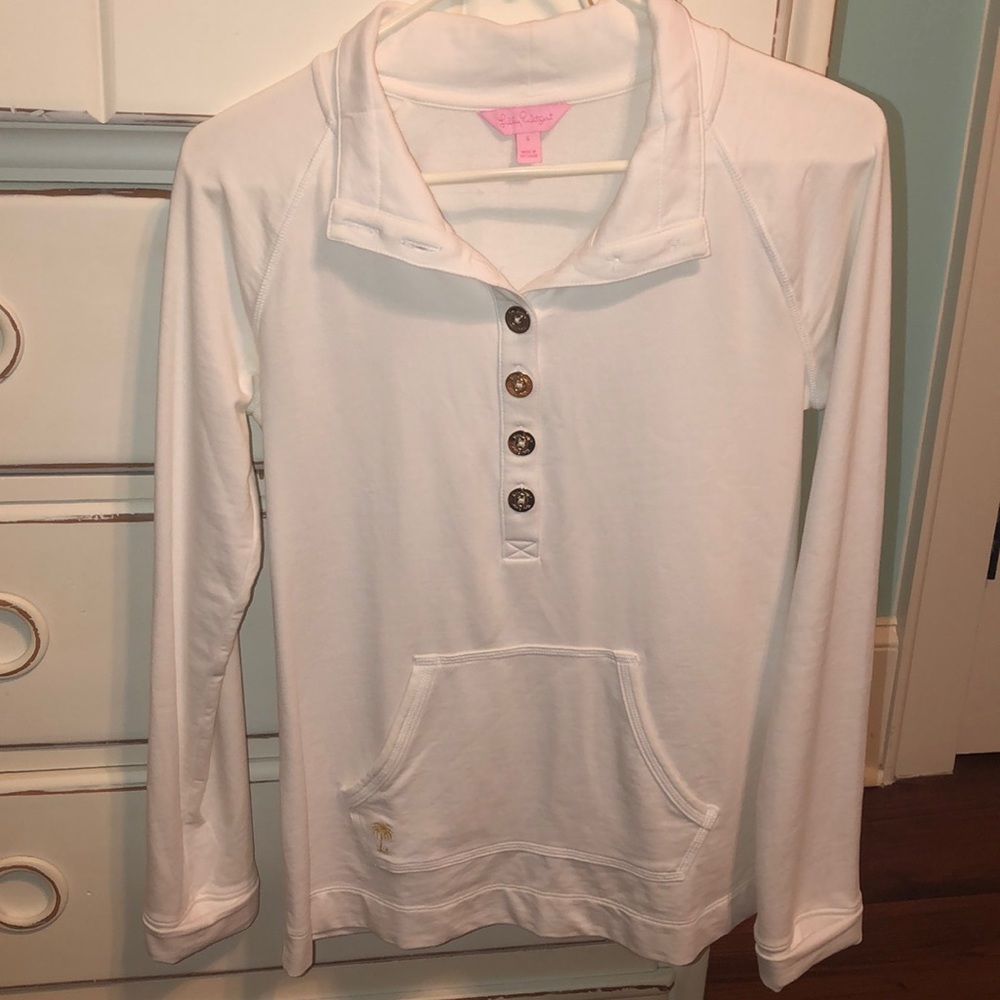 White Lilly Pulitzer Pullover